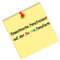 Empathische Ponyfreizeit  auf der Bunten Ponyfarm